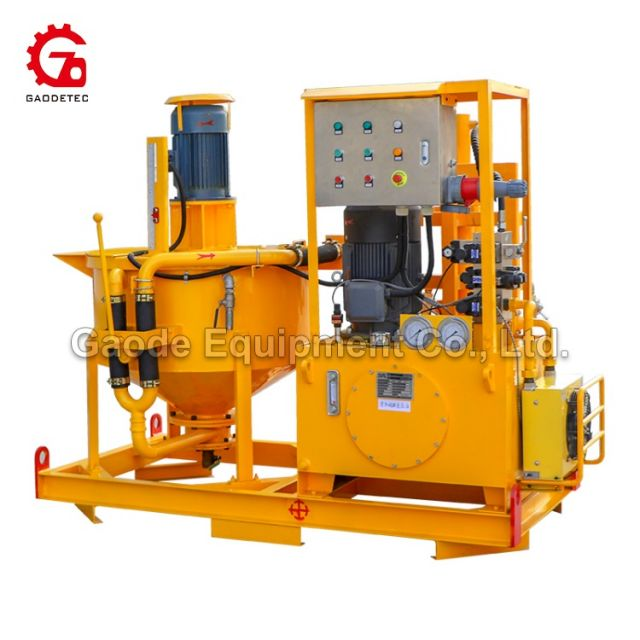 Gaodetec GGP400/80PL-E Grout Station Used for Railway Dam Tunnel